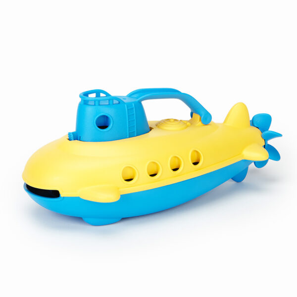 GREEN TOYS – Submarino de cabina azul/ amarillo